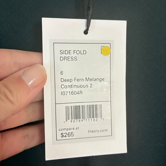 Theory Green Dress - Picture 2 of 2